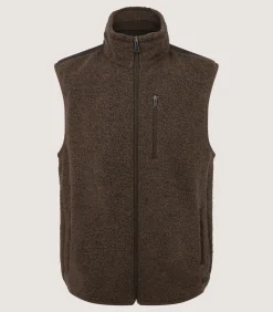 Men'S Merino Fleece Gilet-Purdey