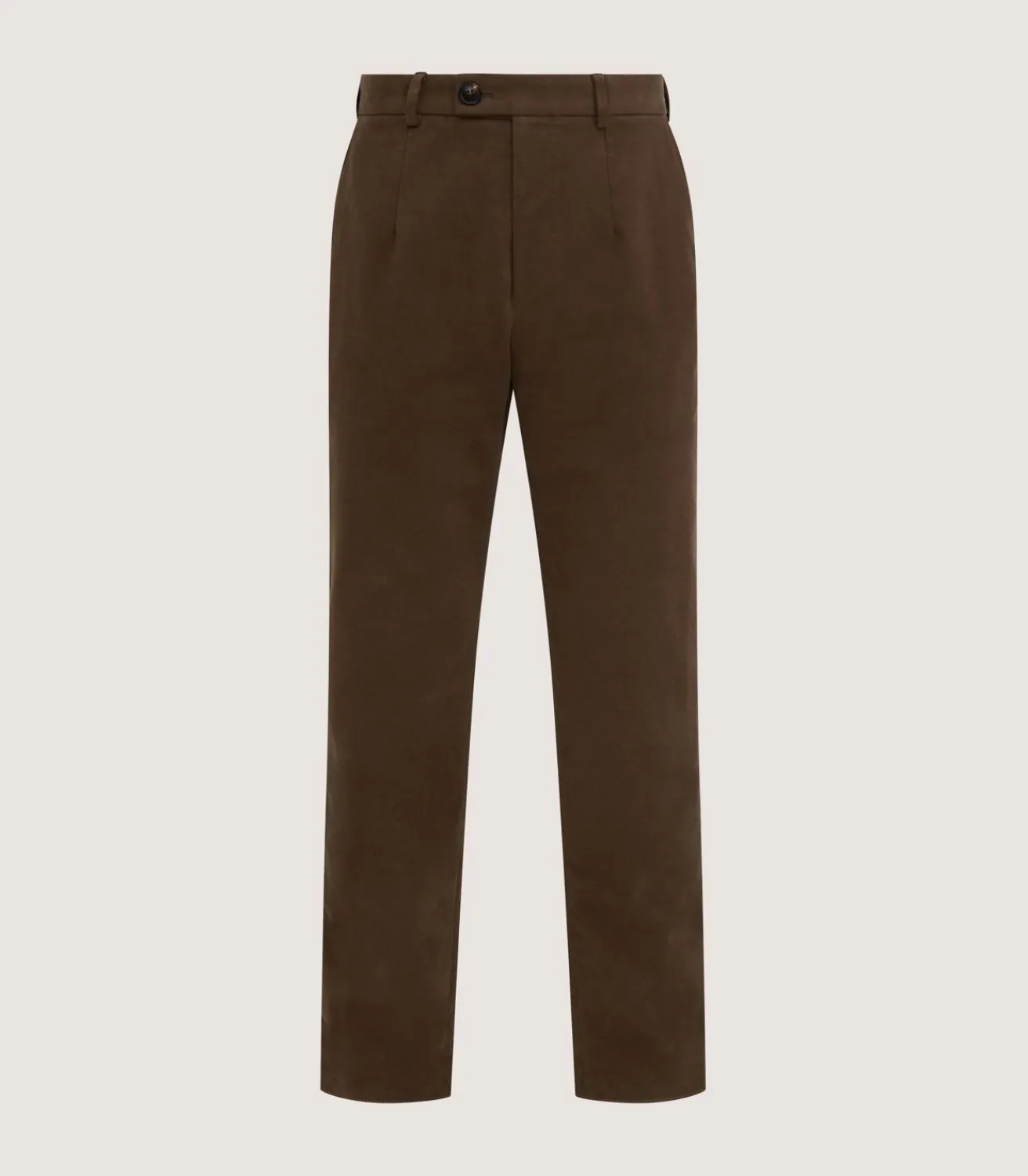 Men'S Moleskin Flat Front Sporting Trouser-Purdey Outlet