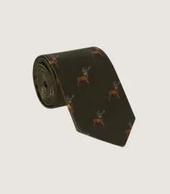 Men'S New Stag Tie-Purdey Outlet
