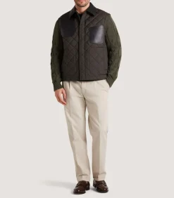 Men'S Padded Barn Gilet-Purdey Hot