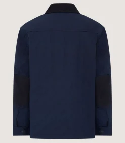 Men'S Padded Jacket In Navy-Purdey Discount