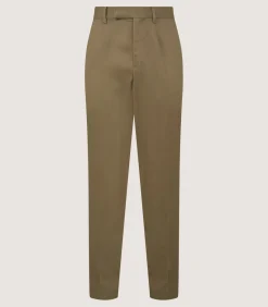 Men'S Performance Twill Chino In Flax-Purdey Discount