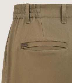 Men'S Performance Twill Chino In Flax-Purdey Discount