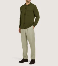 Men'S Performance Twill Chino In Stone-Purdey Online