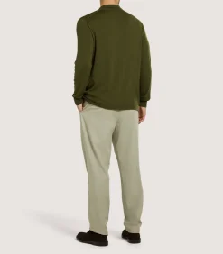 Men'S Performance Twill Chino In Stone-Purdey Online