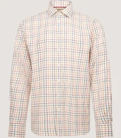 Men'S Fit Tattersall Shirt In Multi-Purdey Best