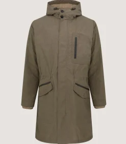 Men'S Ridge Parka Jacket In Tobacco-Purdey Hot
