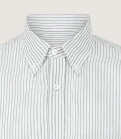 Men'S Sage Button Down Shirt-Purdey Sale
