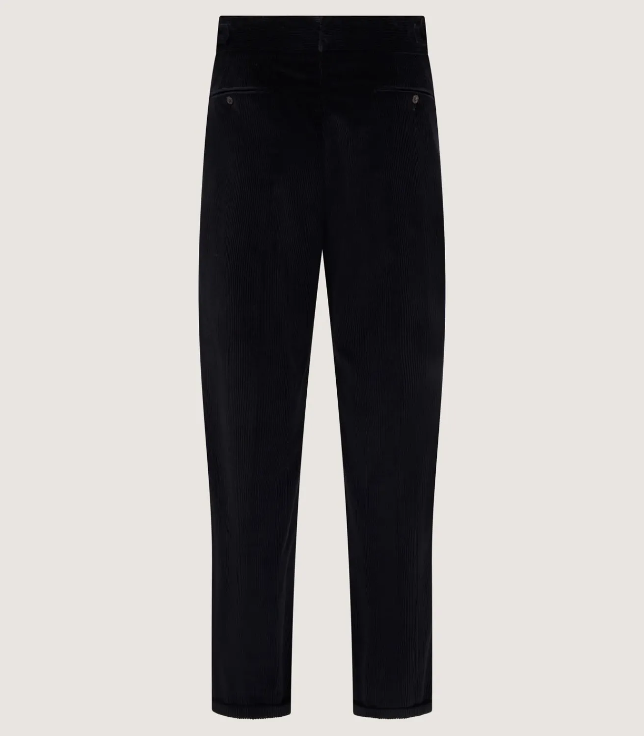 Men'S Side Buckle Trouser In Black-Purdey Discount