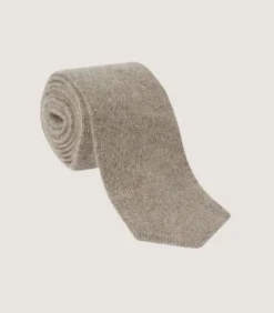 Men'S Solid Cashmere Tie-Purdey
