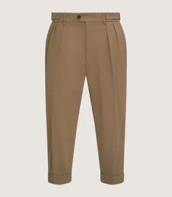 Men'S Summer Breeks In Dark Taupe-Purdey
