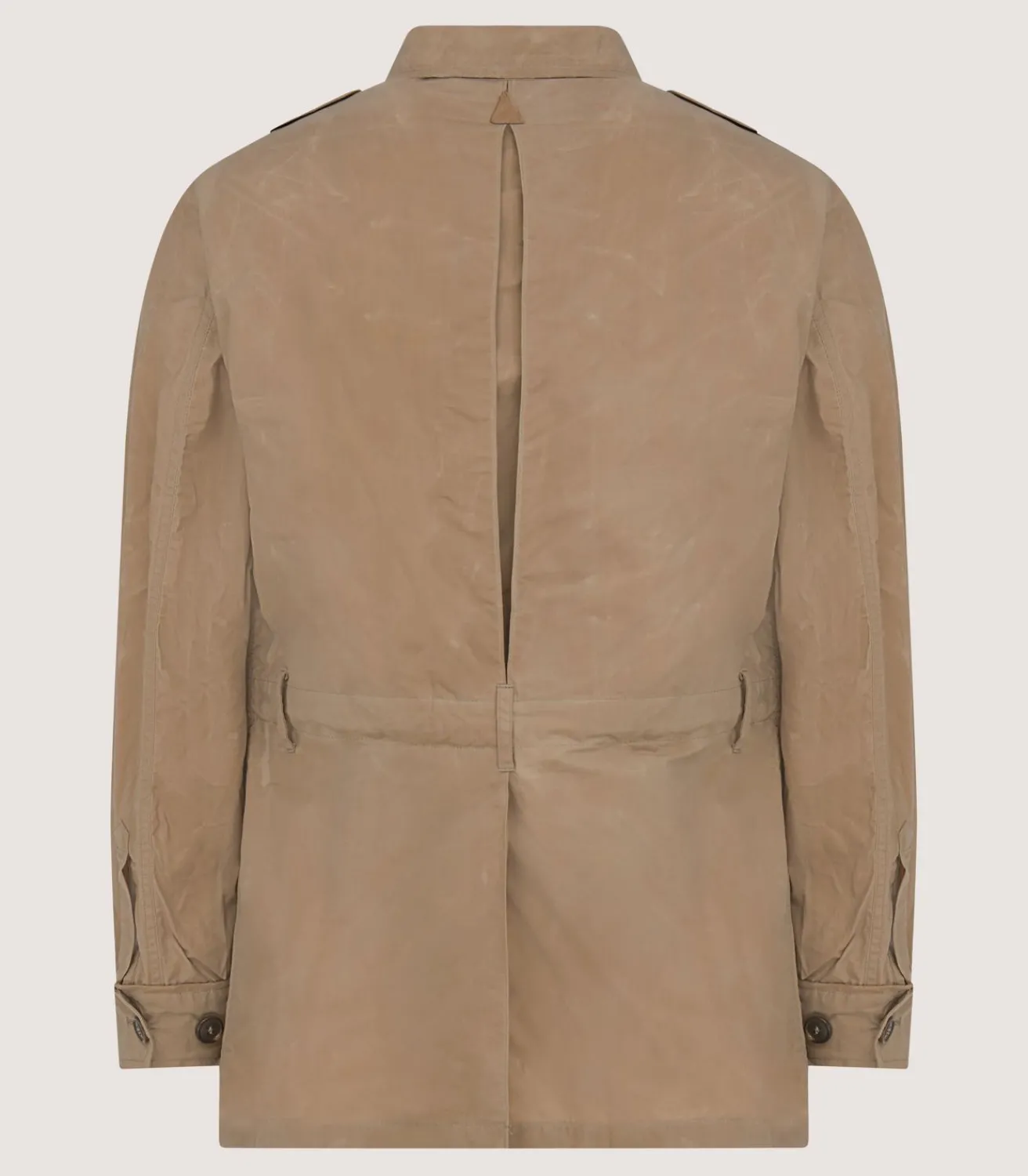 Men'S Summer Dry Wax Safari Jacket In Taupe-Purdey Best