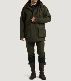 Men'S Technical Tweed Yorkshire Field Coat In Strathbeg-Purdey
