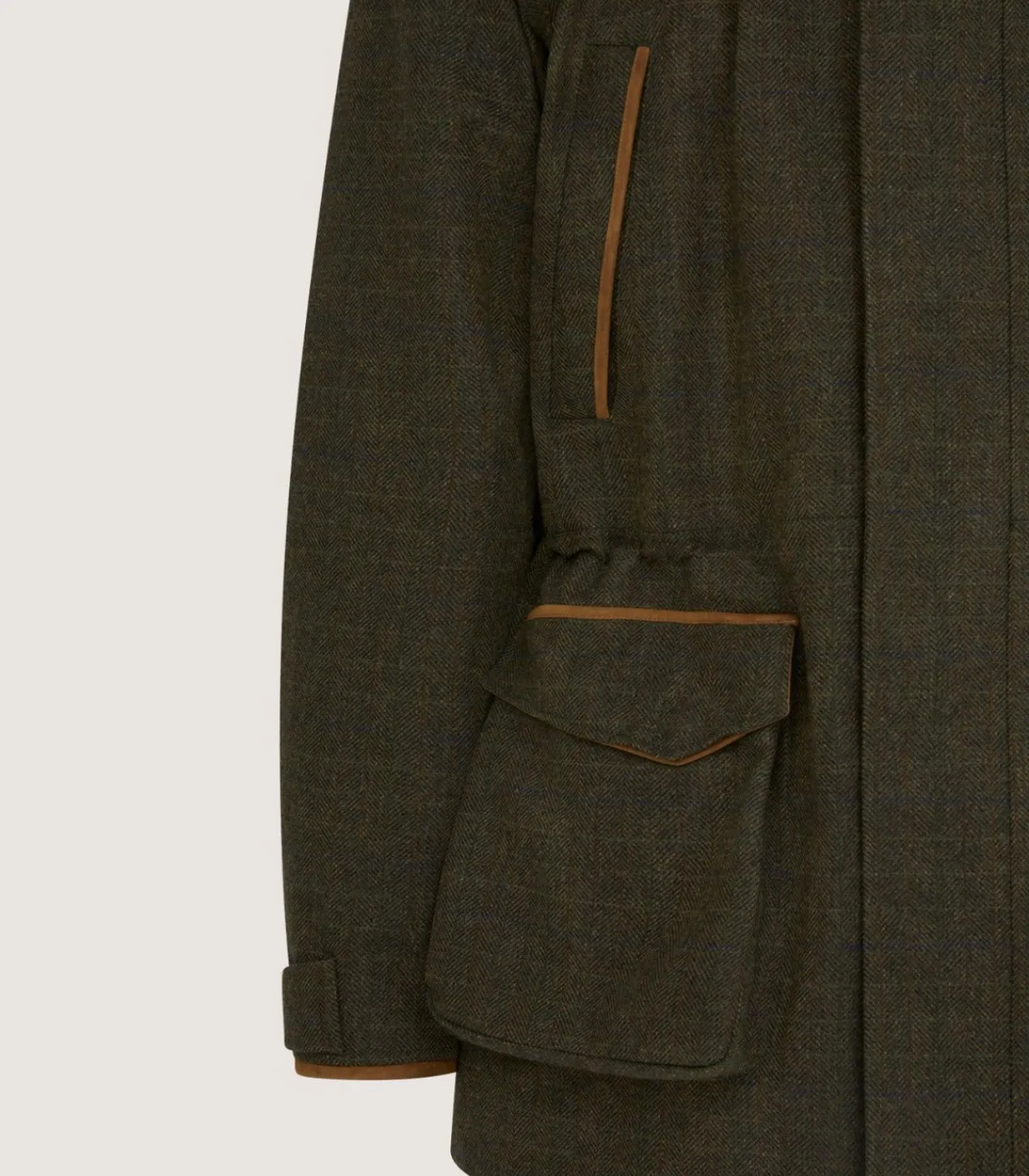 Men'S Technical Tweed Yorkshire Field Coat In Strathbeg-Purdey