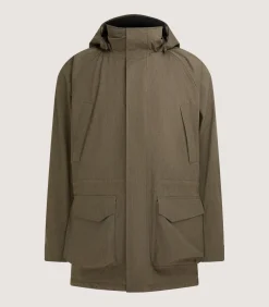 Men'S Technical Yorkshire Field Coat In Drab-Purdey Clearance