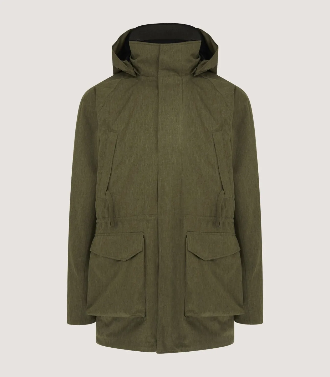 Men'S Technical Yorkshire Field Coat In Moss Green-Purdey Best