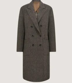 Men'S Town And Country Coat In Antler-Purdey Discount