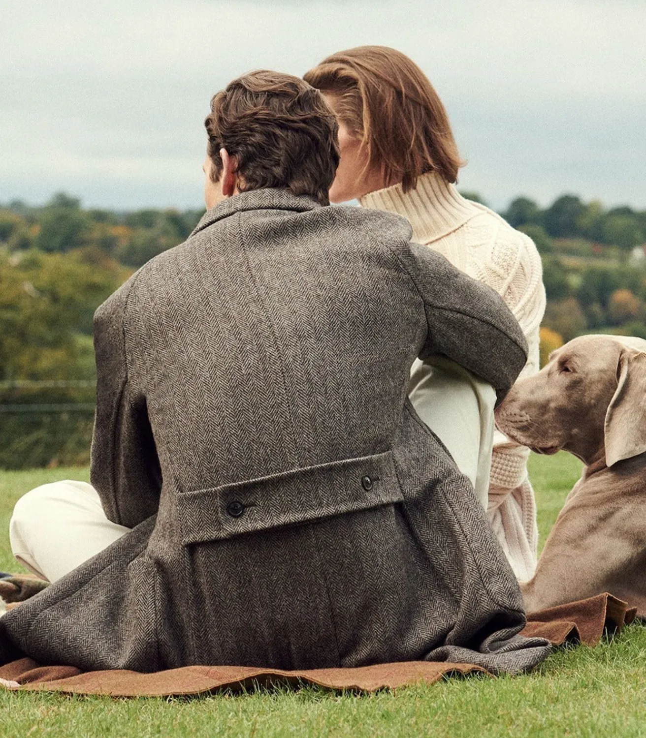 Men'S Town And Country Coat In Antler-Purdey Discount