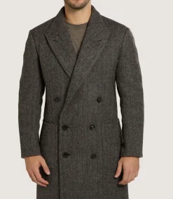 Men'S Town And Country Coat In Antler-Purdey Discount