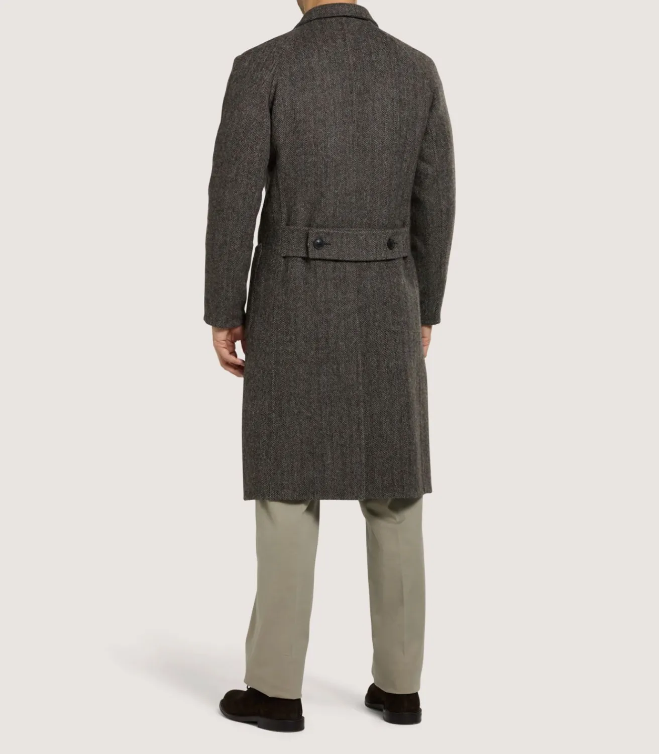 Men'S Town And Country Coat In Antler-Purdey Discount