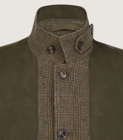 Men'S Tweed High Collar Sporting Vest In Morlich-Purdey Online