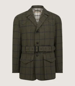 Men'S Tweed Norfolk Jacket In Rannoch-Purdey