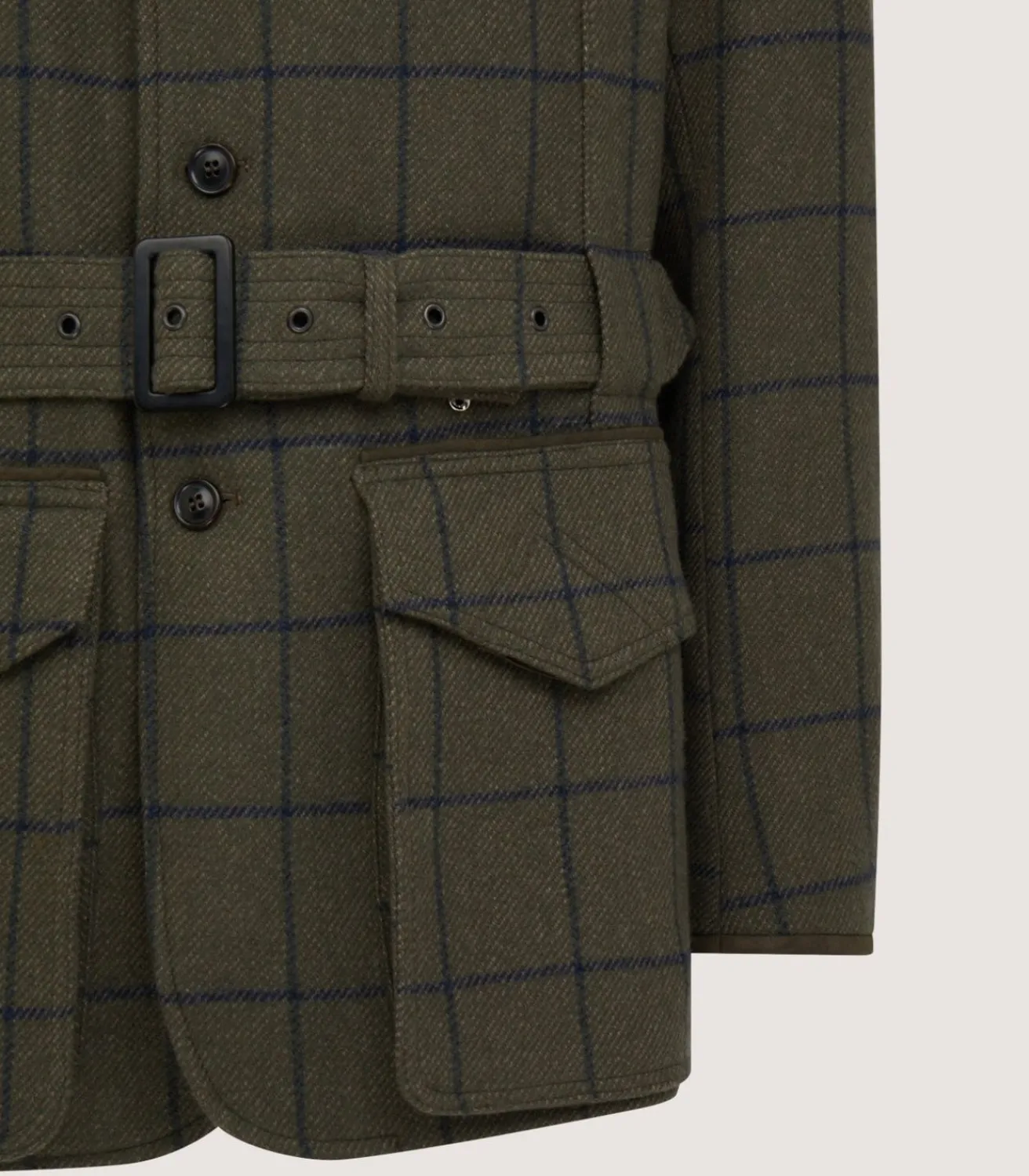 Men'S Tweed Norfolk Jacket In Rannoch-Purdey