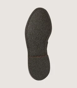 Men'S Unlined Desert Boot Vibram Crepe Rubber Sole-Purdey New