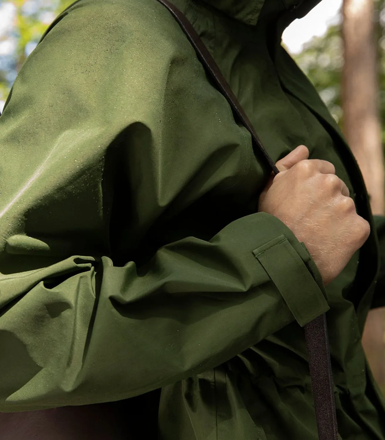 Men'S Wiltshire Lightweight Coat In Pine Green-Purdey Clearance