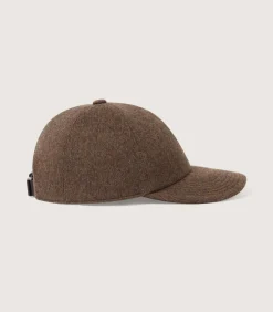 Merino Baseball Cap-Purdey Hot