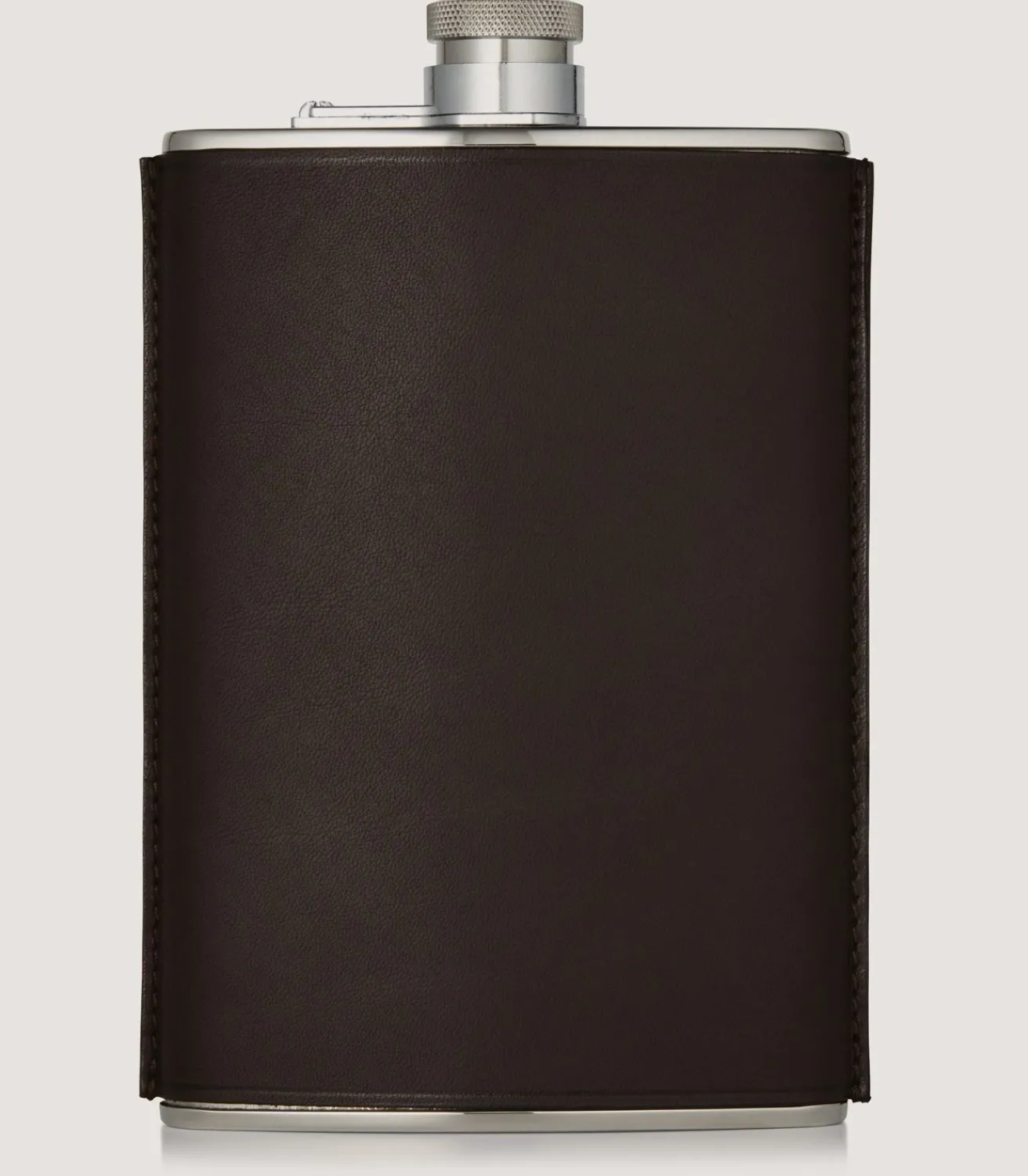 8Oz Leather Flask In Dark Brown-Purdey Online