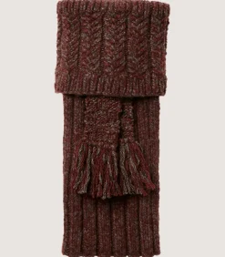Pendower Cashmere Field Sock In Bracken-Purdey