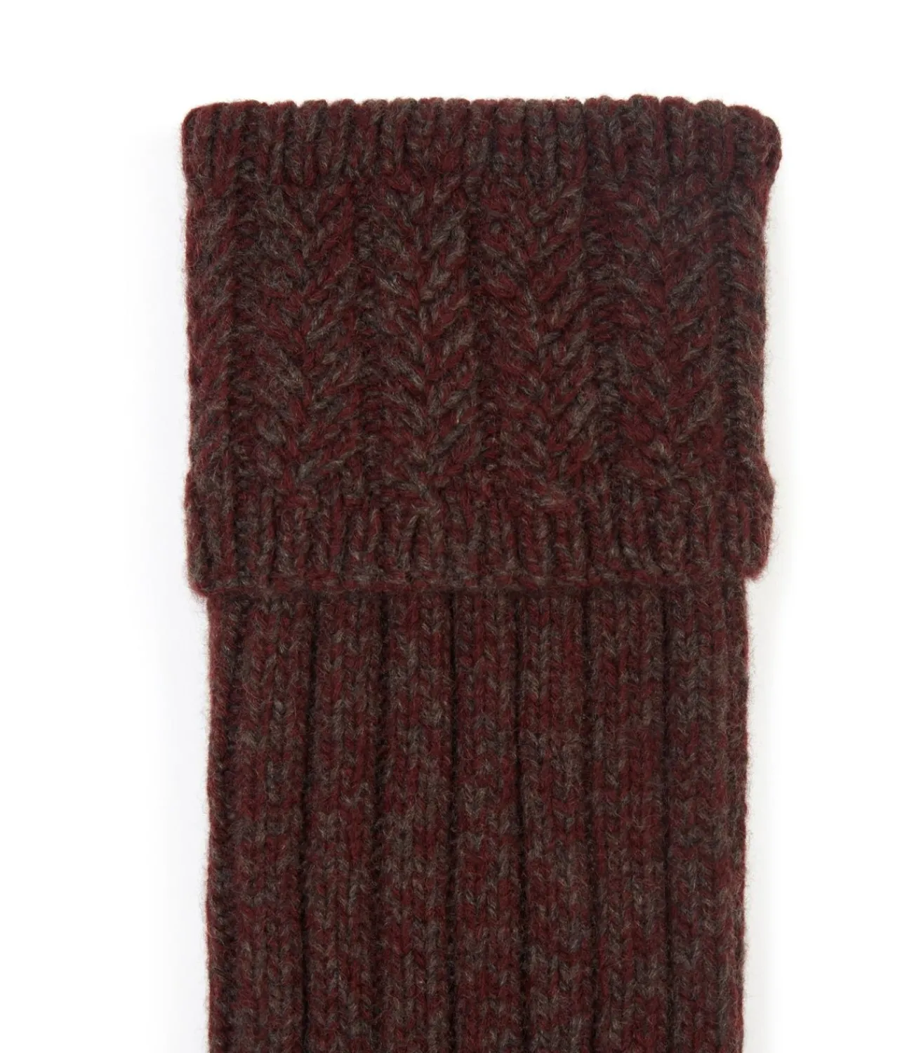 Pendower Cashmere Field Sock In Bracken-Purdey