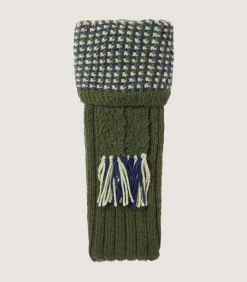 Pentire Alpaca Field Sock In Forest Green-Purdey Outlet