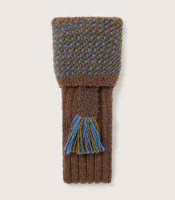 Pentire Alpaca Field Sock In Coffee-Purdey Outlet