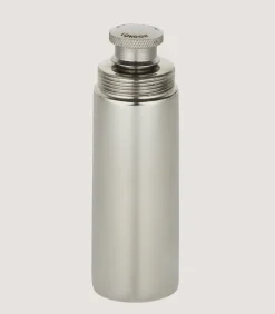 Pewter Cartridge Flask In Steel-Purdey Hot