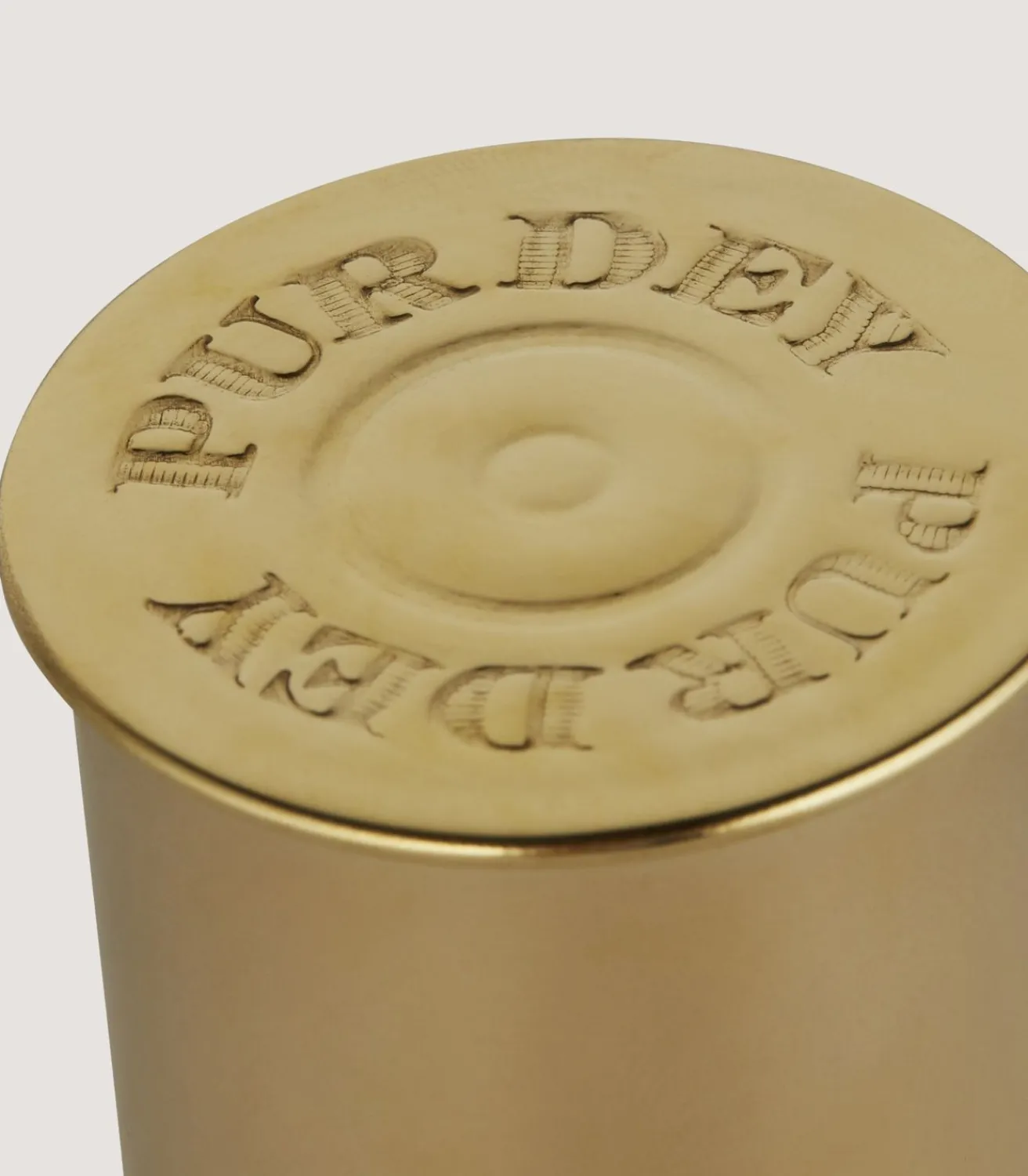 Pewter Cartridge Flask In Steel-Purdey Hot