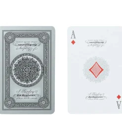 Engraved Playing Cards In Silver-Purdey New
