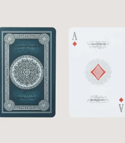 Engraved Playing Cards In Midnight Blue-Purdey Online