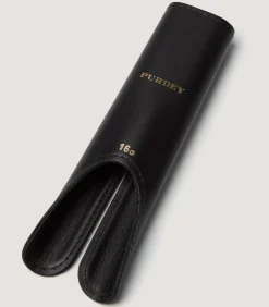 Leather Handguard In Black-Purdey Sale