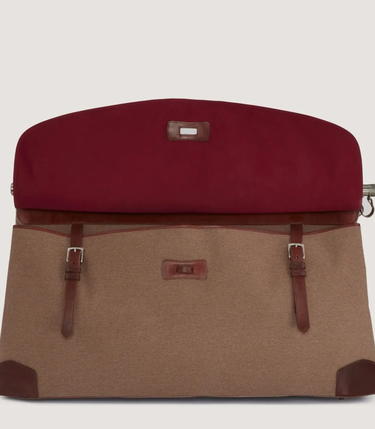 Side-By-Side Weekend Bag In Walnut-Purdey Best