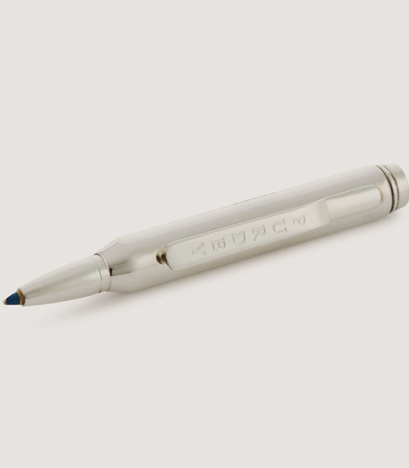 Silver Bullet Pen In Silver-Purdey New