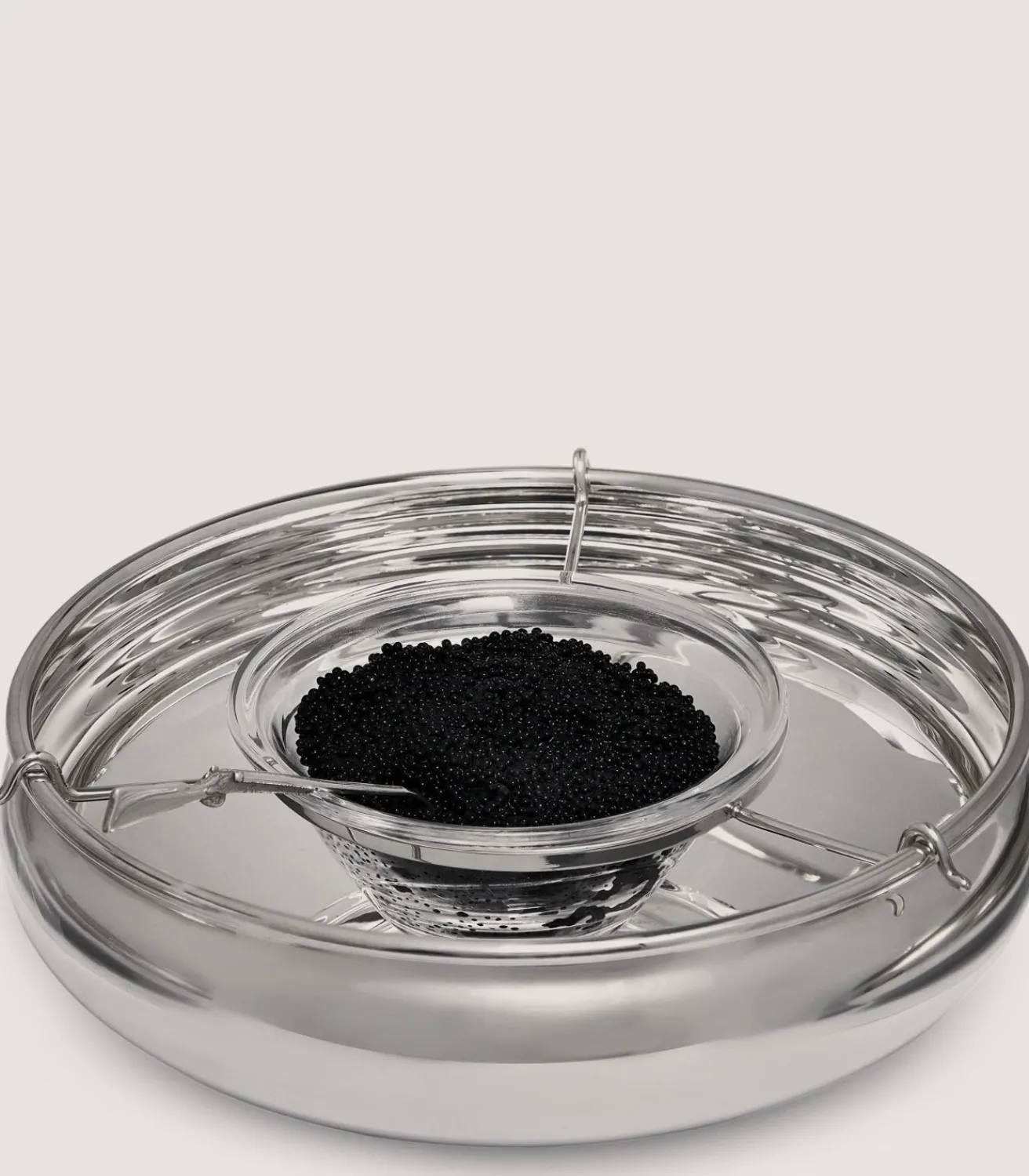 Silver Caviar Dish In Silver-Purdey Clearance