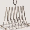 Silver Toast Rack In Silver-Purdey Hot