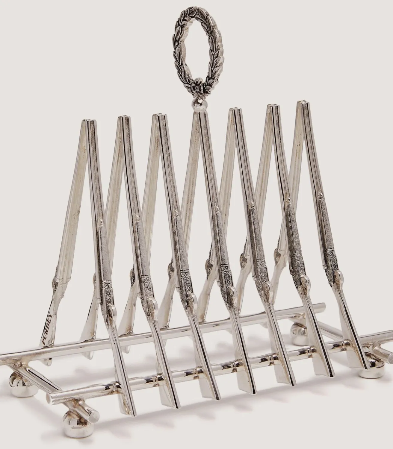 Silver Toast Rack In Silver-Purdey Hot
