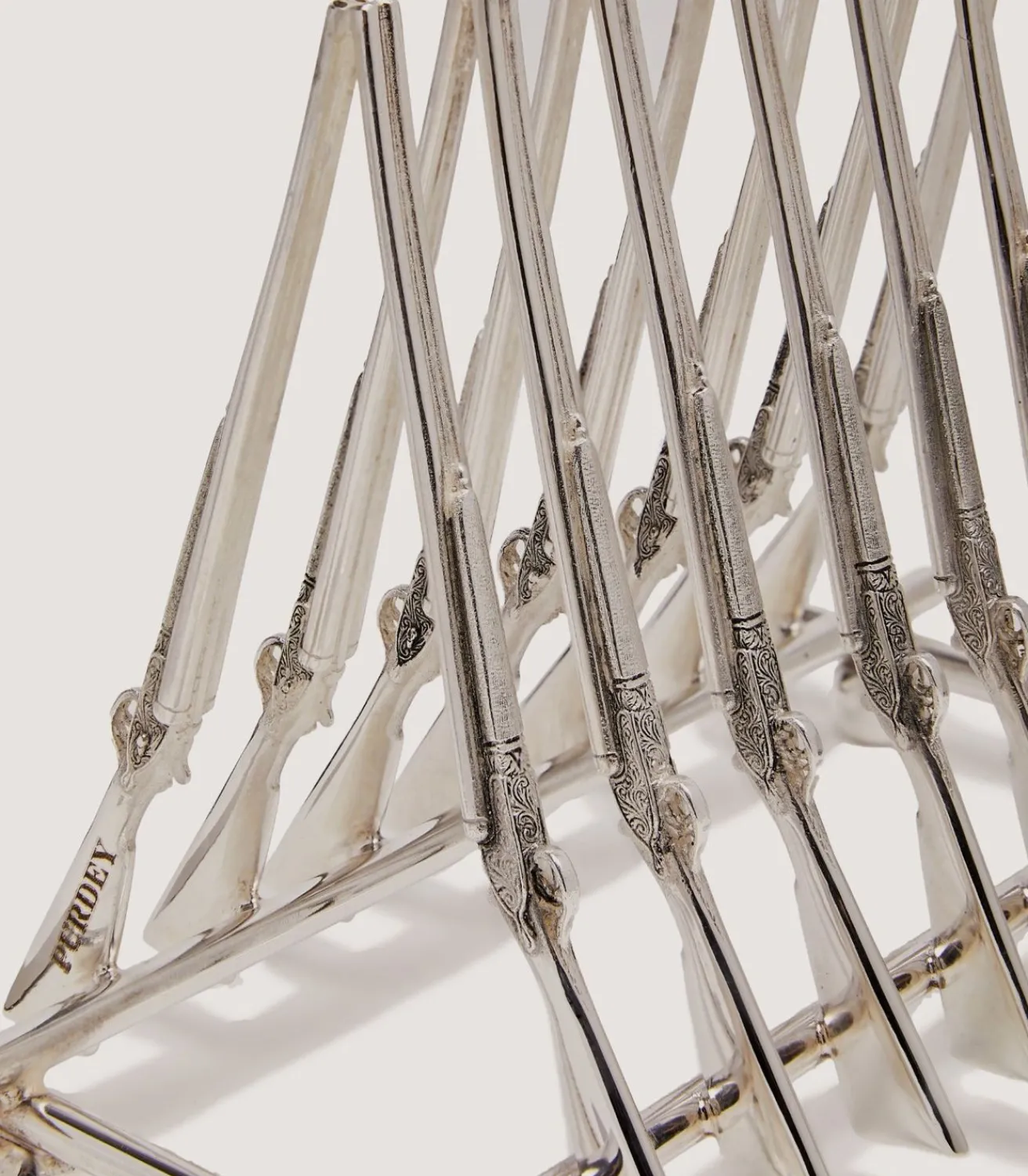 Silver Toast Rack In Silver-Purdey Hot