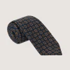 Small Medallion Madder Tie In Tan-Purdey Online