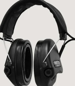 Swatcom Tactical Headset In Black-Purdey Sale
