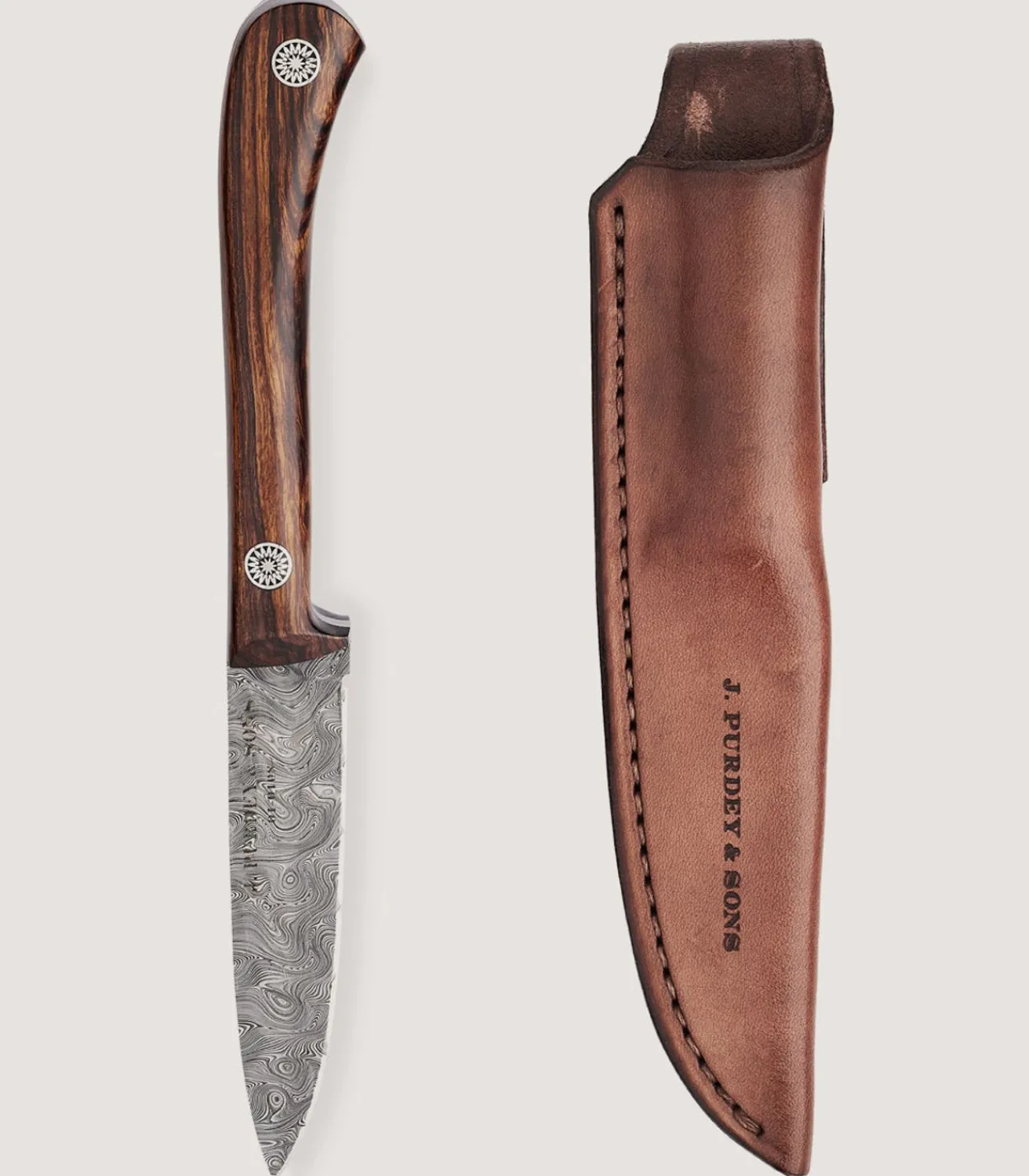 The Damascus Muntjac In Desert Ironwood-Purdey New