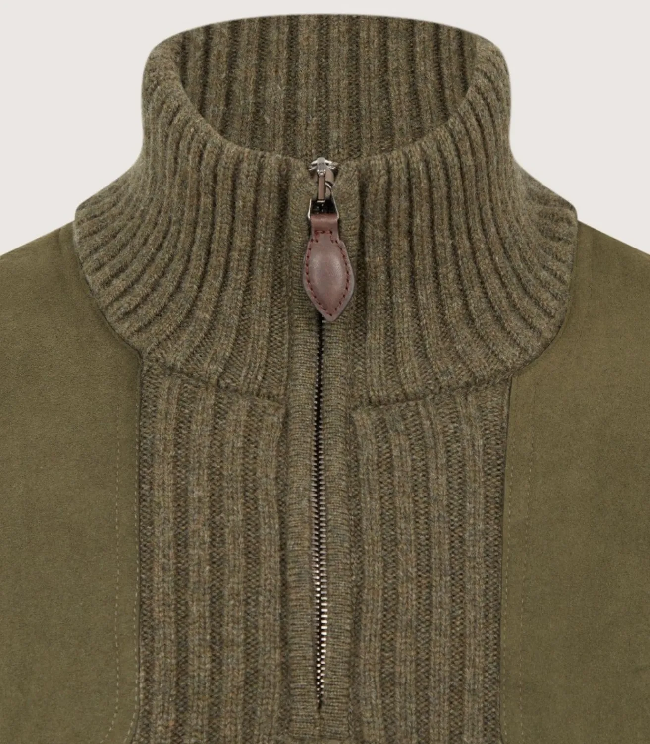 Unisex Quarter Zip Commando Sweater-Purdey Sale